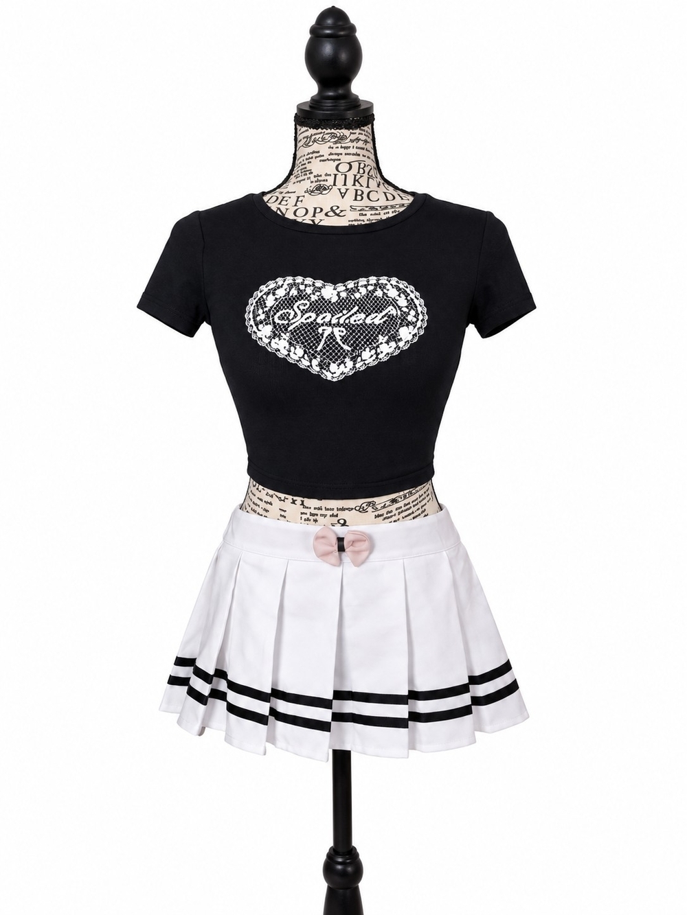 Spoiled Cropped Tee -Garage
